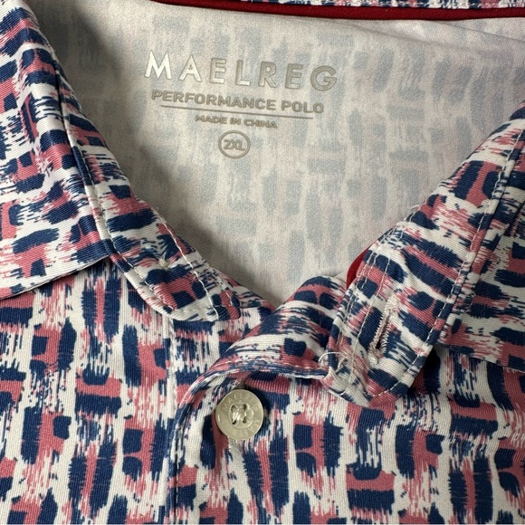 Stylish Maelreg Men's Patterned Polo Shirt - Picture 3 of 5